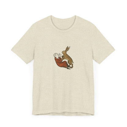 Killer Bunny, Remastered Marginalia Manuscript Art Tee