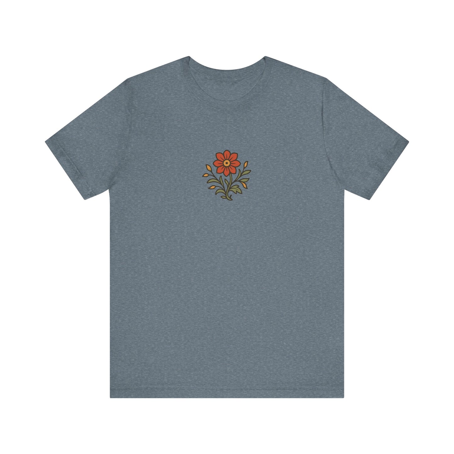 Folk Bloom Emblem, Original series, Medieval Art Tee