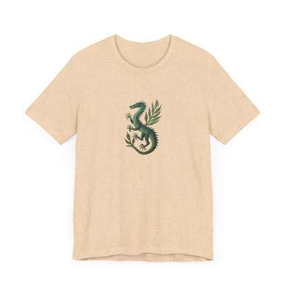 Green Basilisk Art T-shirt