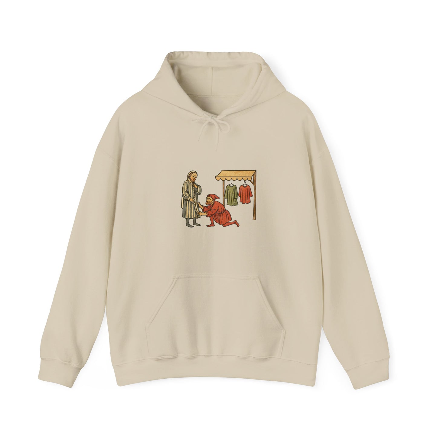 Tailor of Yore - Medieval Artistic Vintage Cartoon  Hoodie