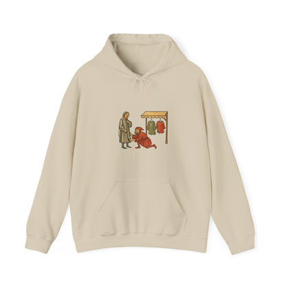 Tailor of Yore - Medieval Artistic Vintage Cartoon  Hoodie