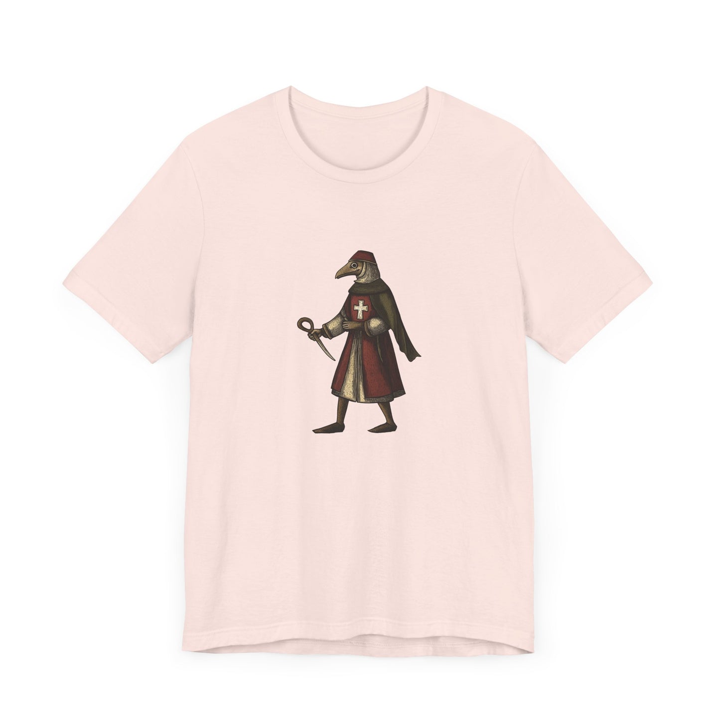 Hanseatic Art, Medieval Plague Doctor 2 Unisex Softstyle T-Shirt