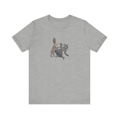 Killer Bunny, Remastered Marginalia Manuscript Art Tee