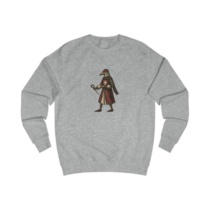 Hanseatic Art Tee, Medieval Plague Doctor Unisex Sweatshirt