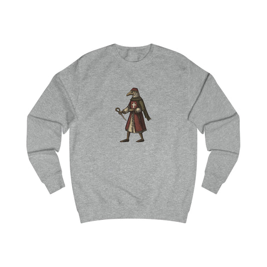 Hanseatic Art Tee, Medieval Plague Doctor Unisex Sweatshirt