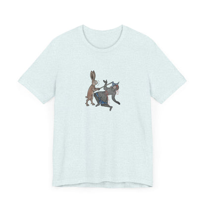 Killer Bunny, Remastered Marginalia Manuscript Art Tee