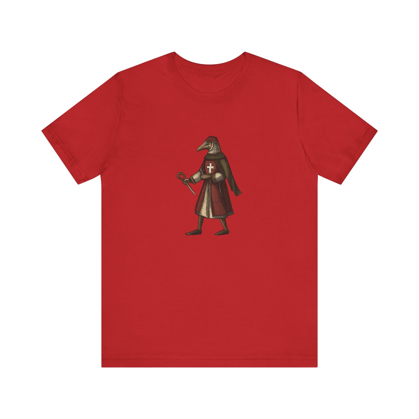 Hanseatic Art, Medieval Plague Doctor 2 Unisex Softstyle T-Shirt