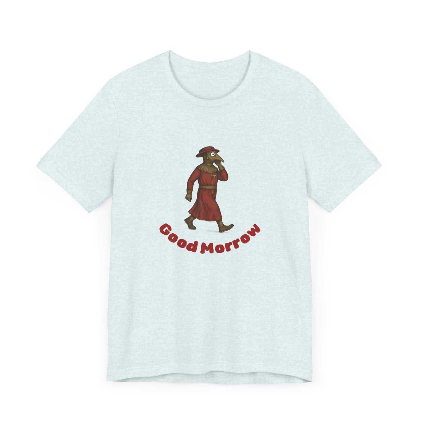 Hanseatic Art, Medieval Plague Doctor with Good Morrow Tee