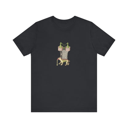 The Alchemical Tower & Vomiting Gold Dog Symbol Tee