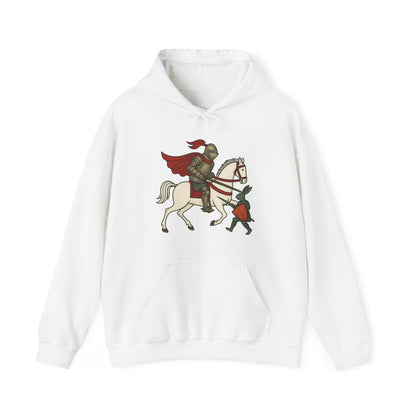 Knight & Hare - Medieval Humor Unisex Hoodie