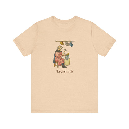 Medieval Career Series, The Locksmith Albrecht the Iron Guardian T-shirt