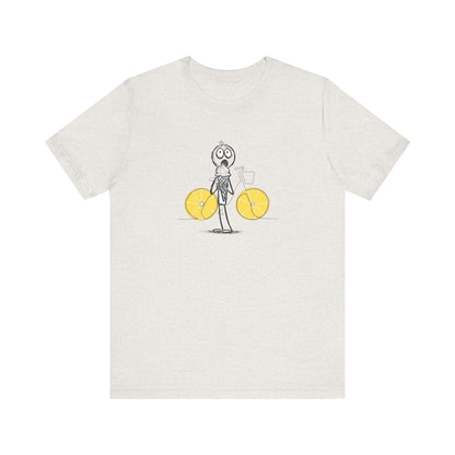 The Ice Cream Lover With Bike T-shirt
