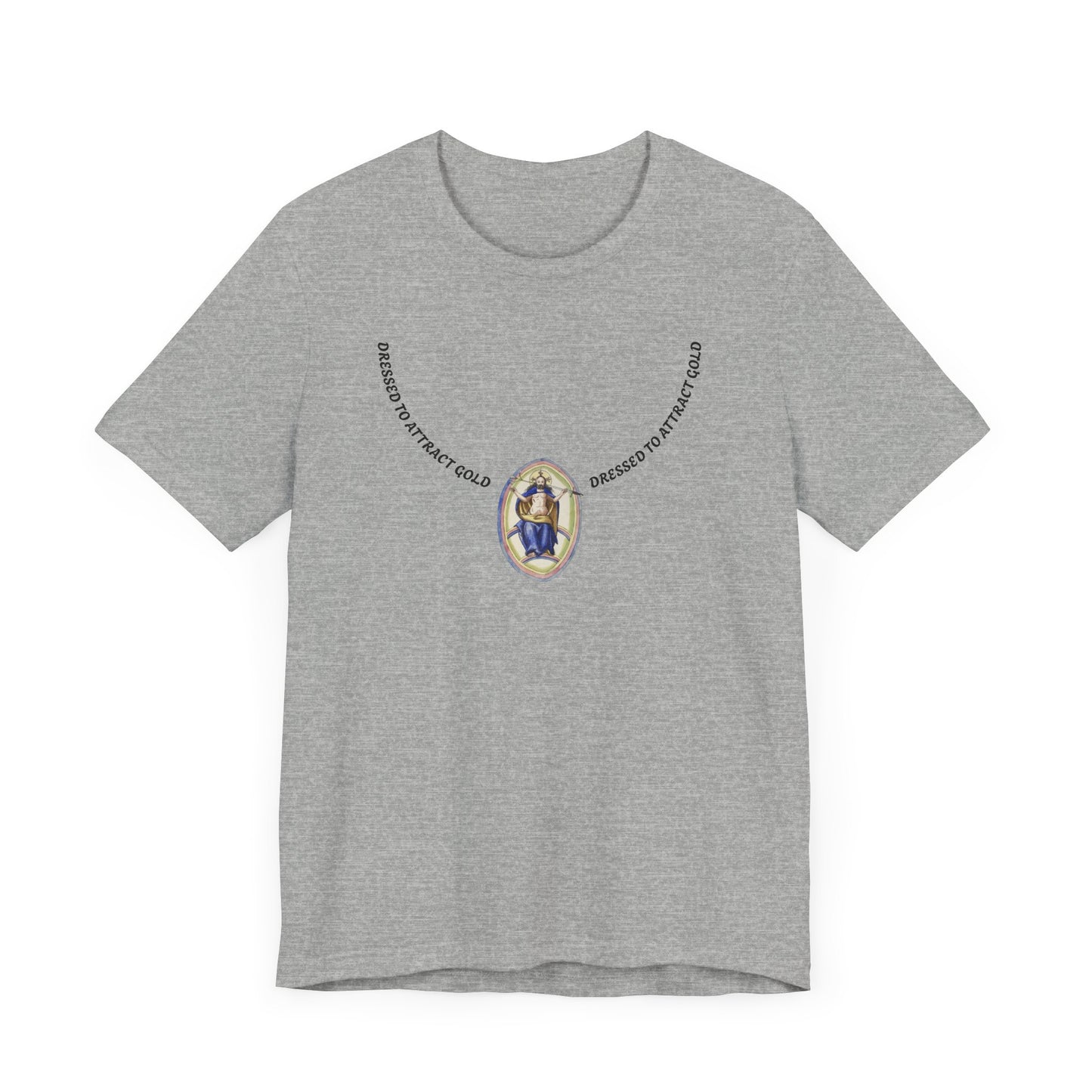 Dressed to attract gold , Alchemical Hermaphrodite Unisex T-shirt