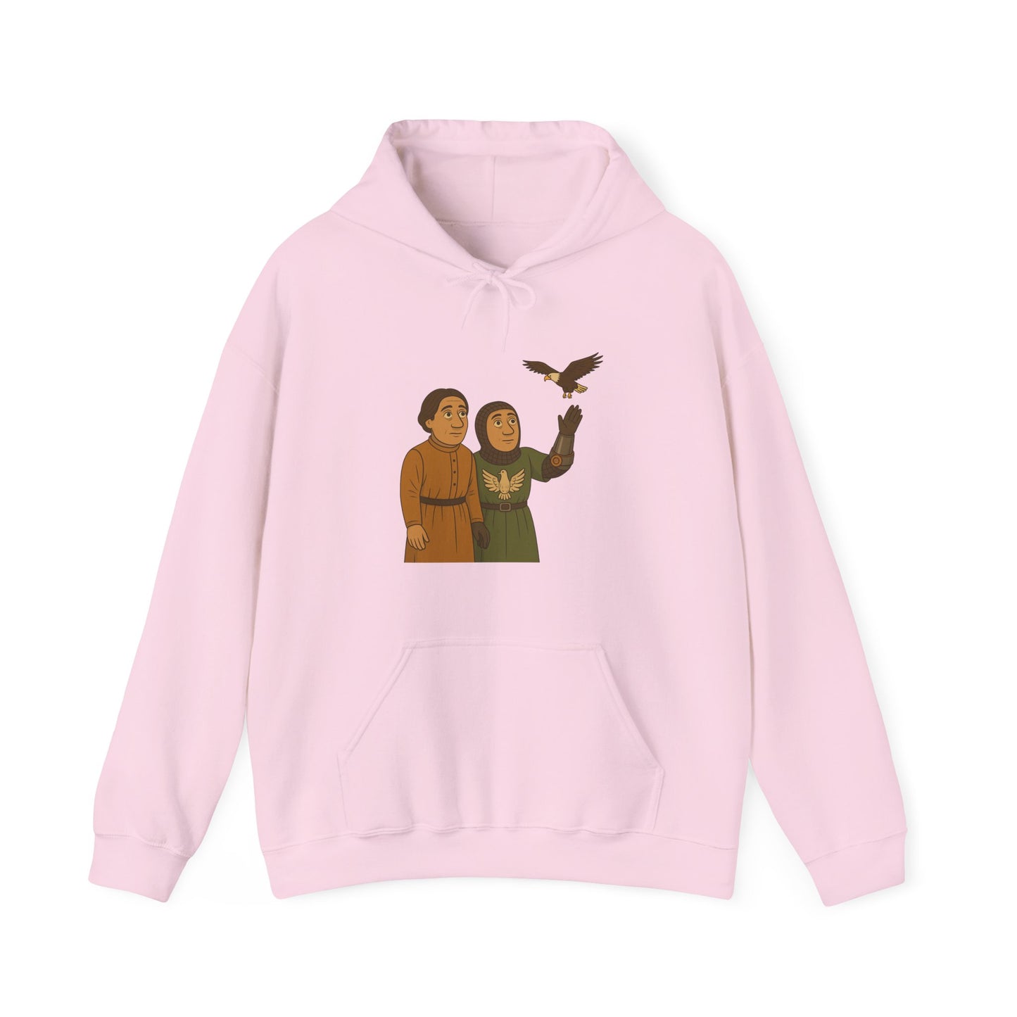 Knight & Falcon - Medieval Unisex Hoodie