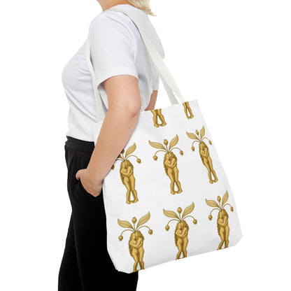 Mandrakes in Love, Mythical Root Romance Tote Bag