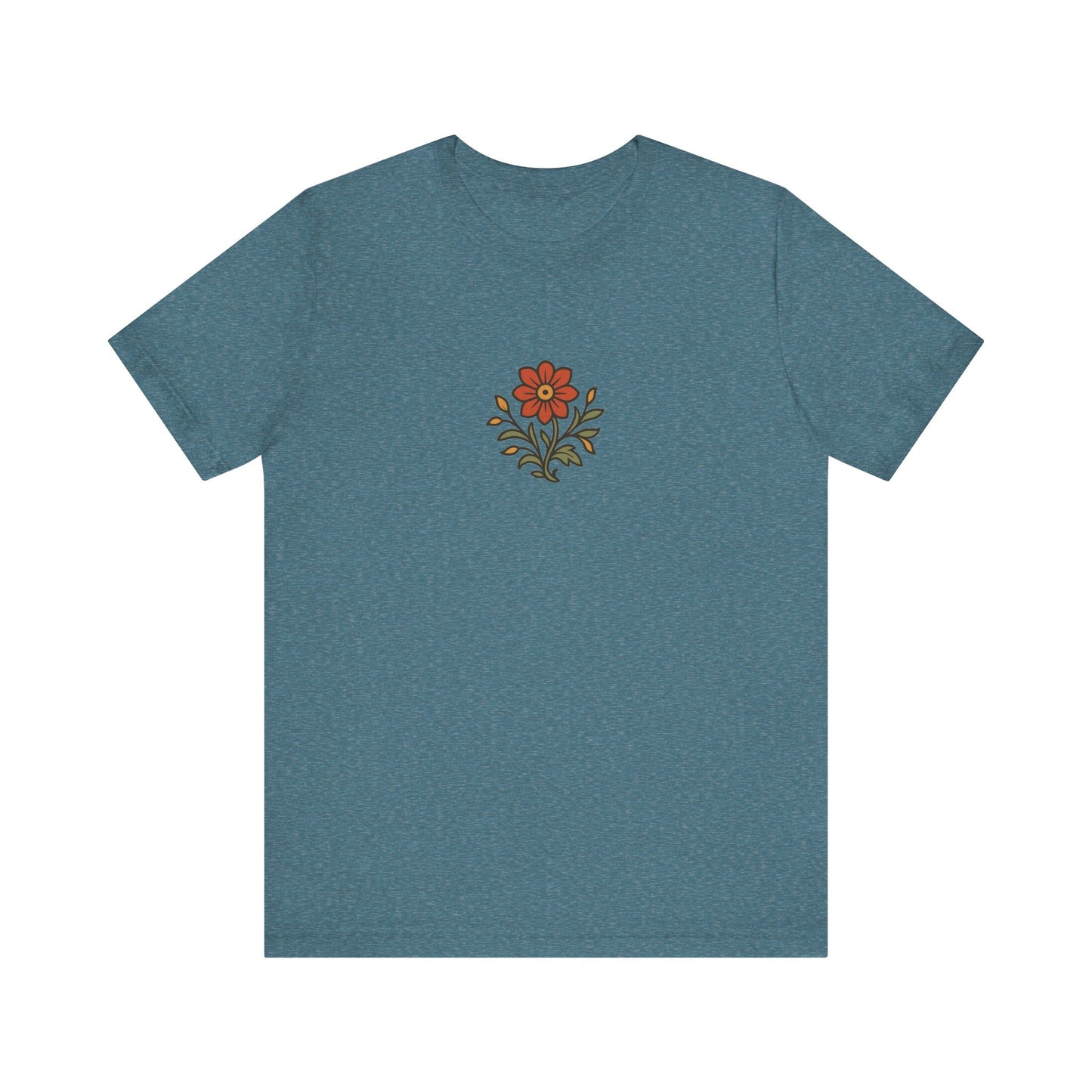 Folk Bloom Emblem, Original series, Medieval Art Tee