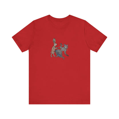 Killer Bunny, Remastered Marginalia Manuscript Art Tee