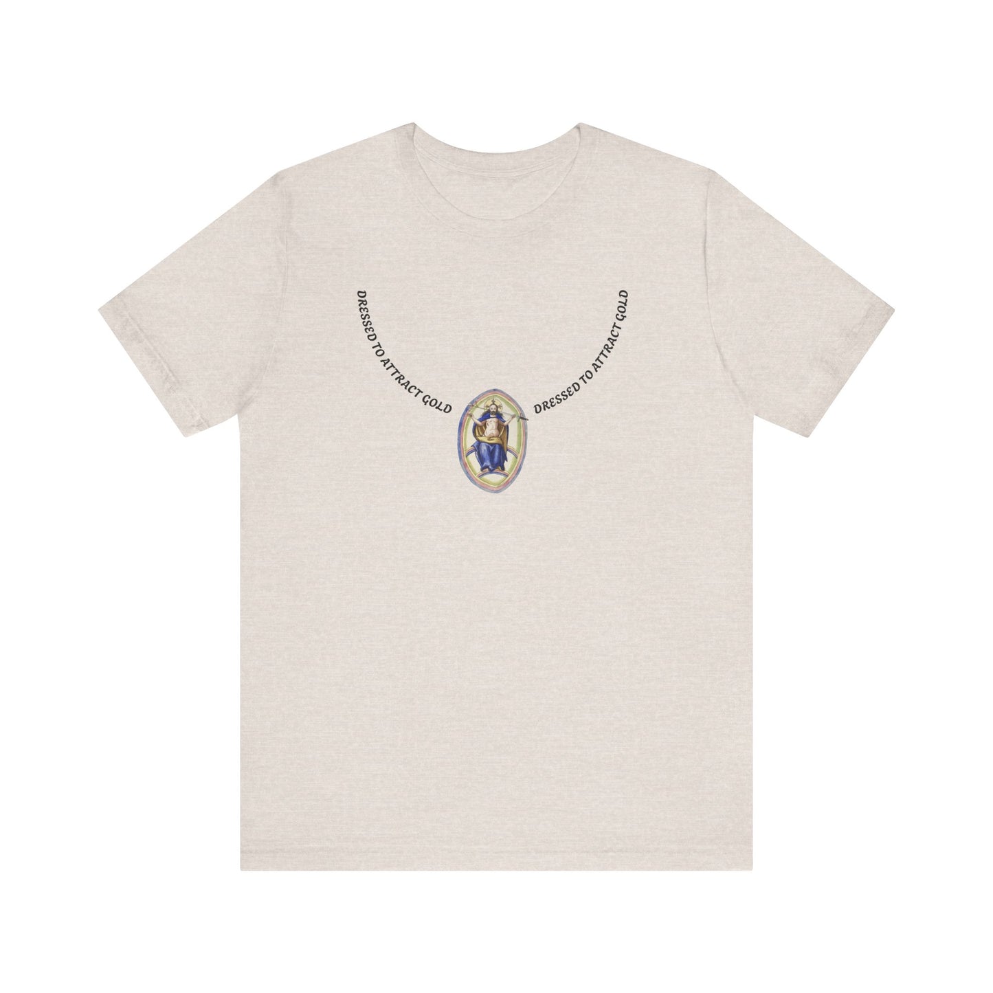 Dressed to attract gold , Alchemical Hermaphrodite Unisex T-shirt