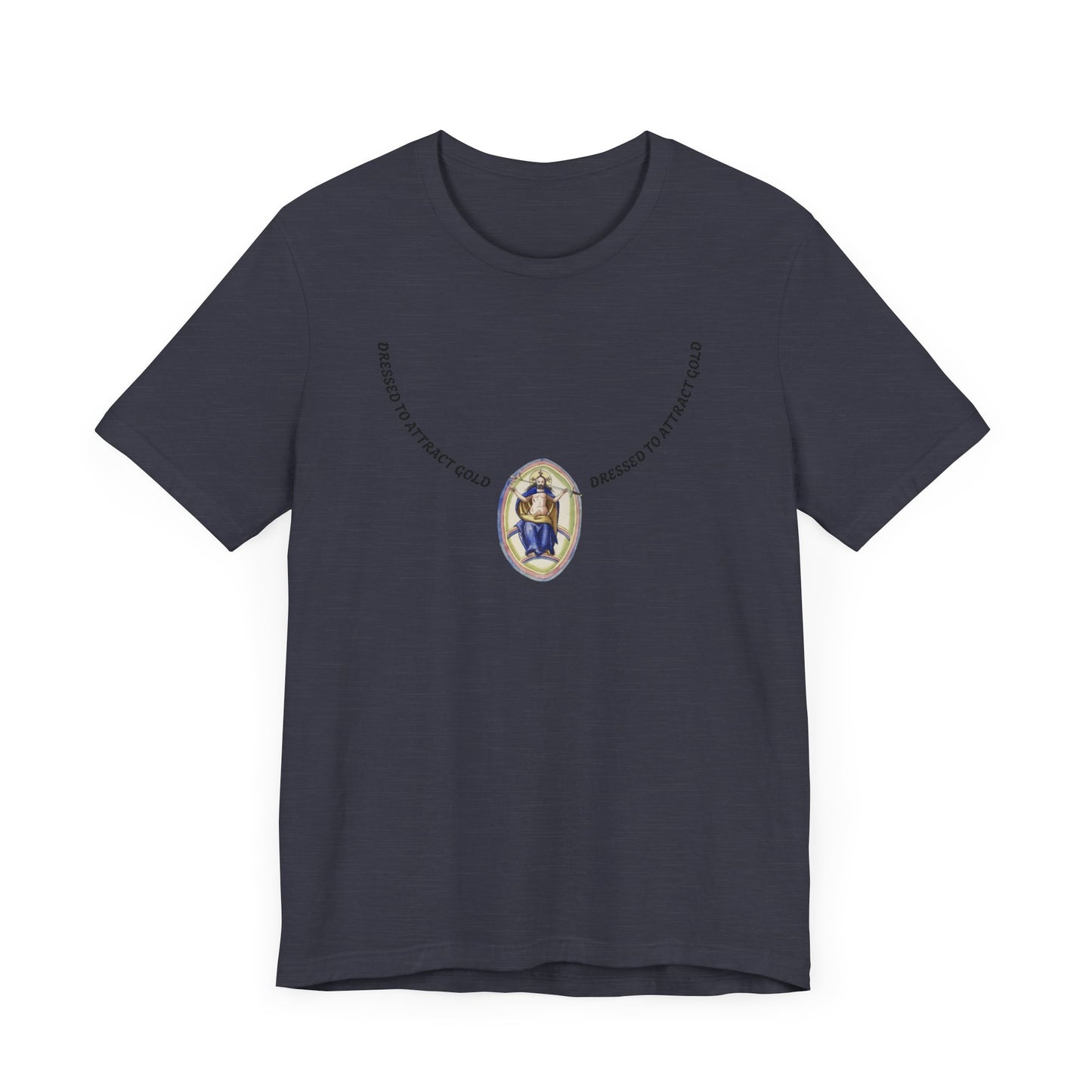 Dressed to attract gold , Alchemical Hermaphrodite Unisex T-shirt
