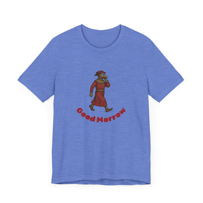 Hanseatic Art, Medieval Plague Doctor with Good Morrow Tee