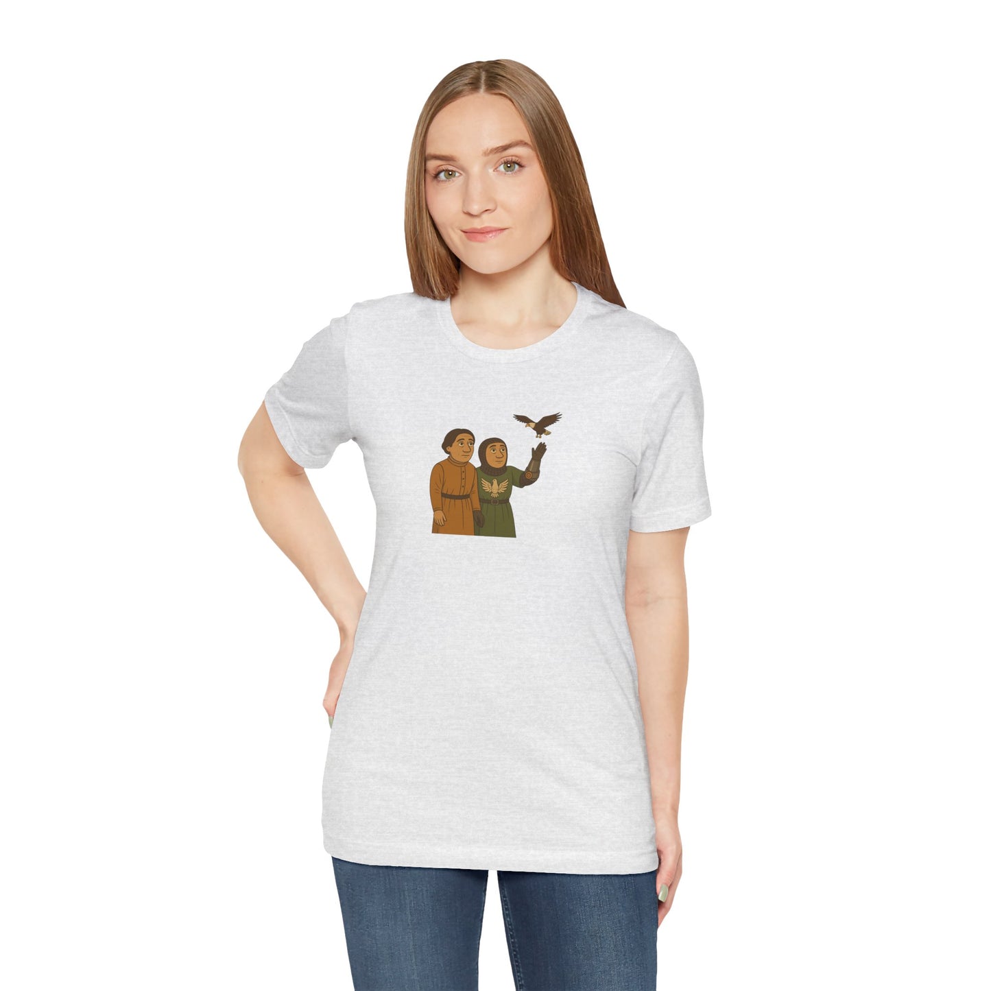 Knight & Falcon - Unisex Heavy Cotton Women T-shirt