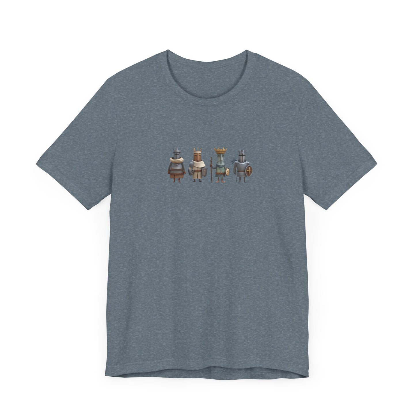 Cute Medieval Knights Team T-shirt