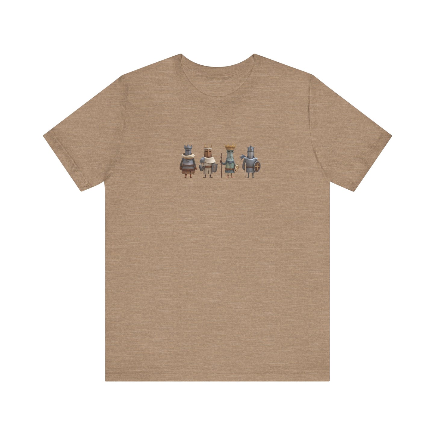 Cute Medieval Knights Team T-shirt