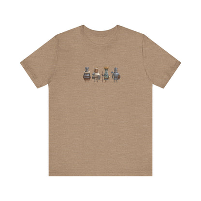 Cute Medieval Knights Team T-shirt