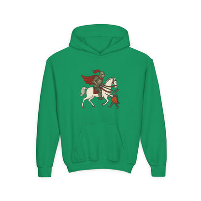 Knight & Hare - Medieval Humor - Kid's Hoodie
