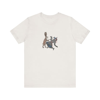Killer Bunny, Remastered Marginalia Manuscript Art Tee