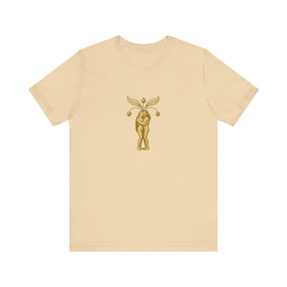 Big Mandrakes in Love, Mythical Root Romance Unisex Heavy Cotton Tee