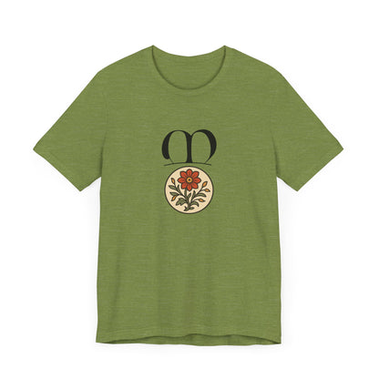 Medieval Flower, Past and Forward Original Art T-shirt