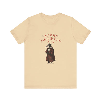 Hanseatic Art, Medieval Plague Doctor MOOD MEDIEVAL AFK Unisex Softstyle Tee