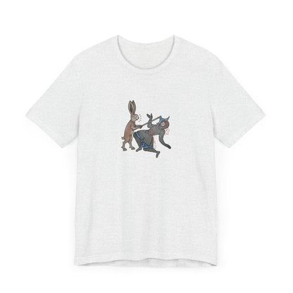 Killer Bunny, Remastered Marginalia Manuscript Art Tee