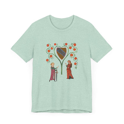 Marginalia Manuscript Romance Art Unisex T-Shirt