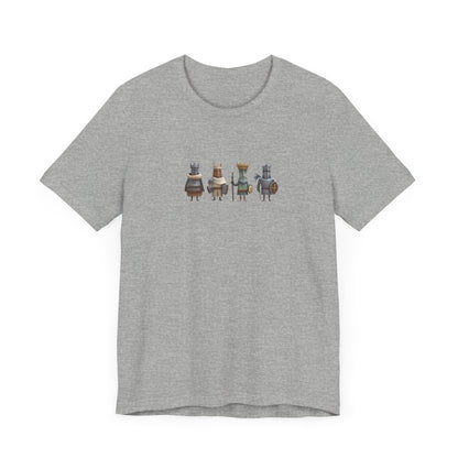 Cute Medieval Knights Team T-shirt