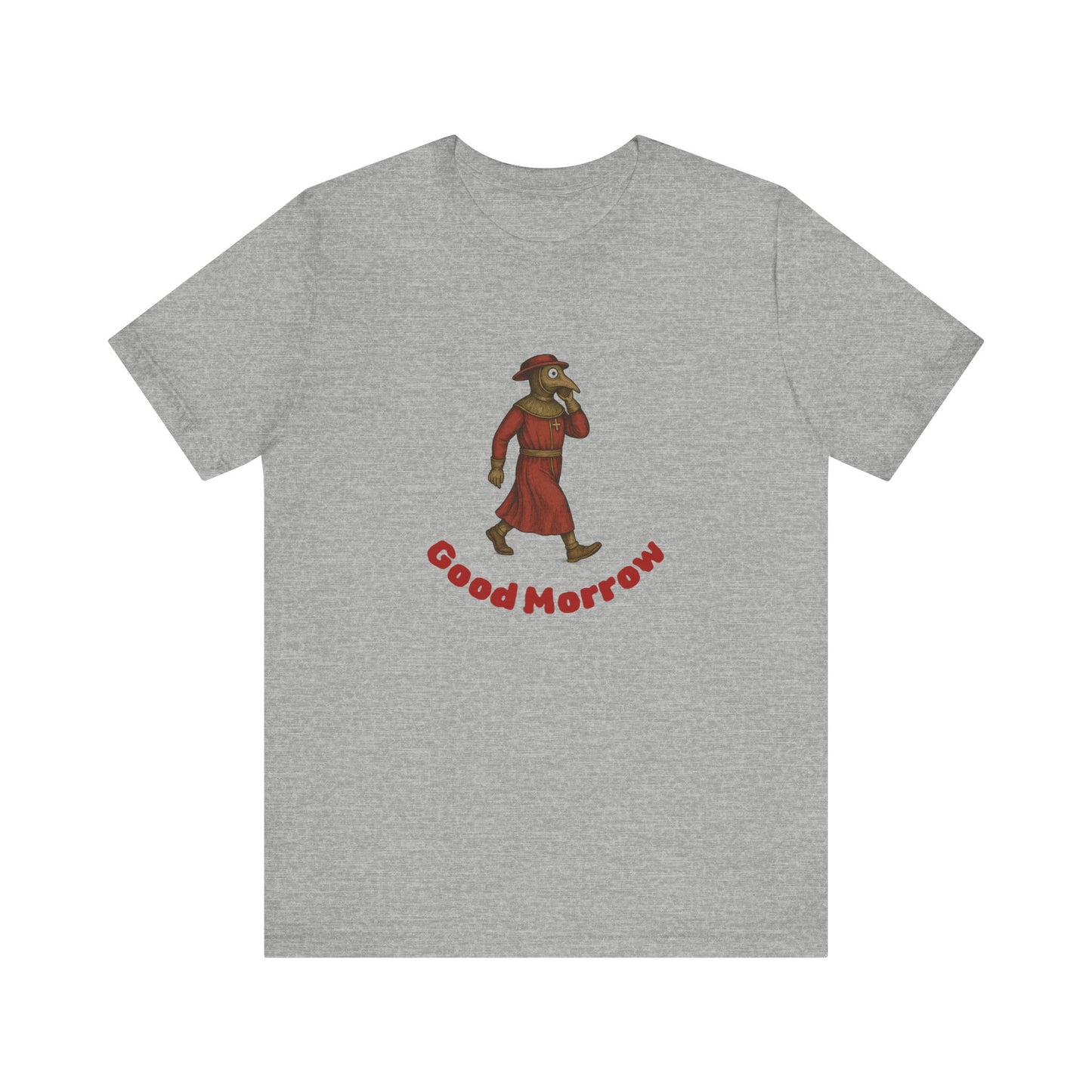 Hanseatic Art, Medieval Plague Doctor with Good Morrow Tee
