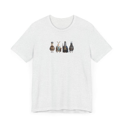 Cute Medieval Knights B Team T-shirt