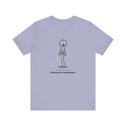 The Ice Cream Lover with Text T-shirt
