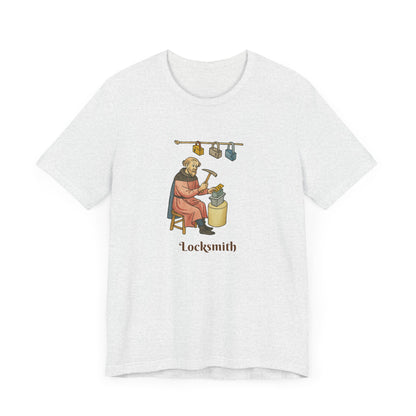 Medieval Career Series, The Locksmith Albrecht the Iron Guardian T-shirt