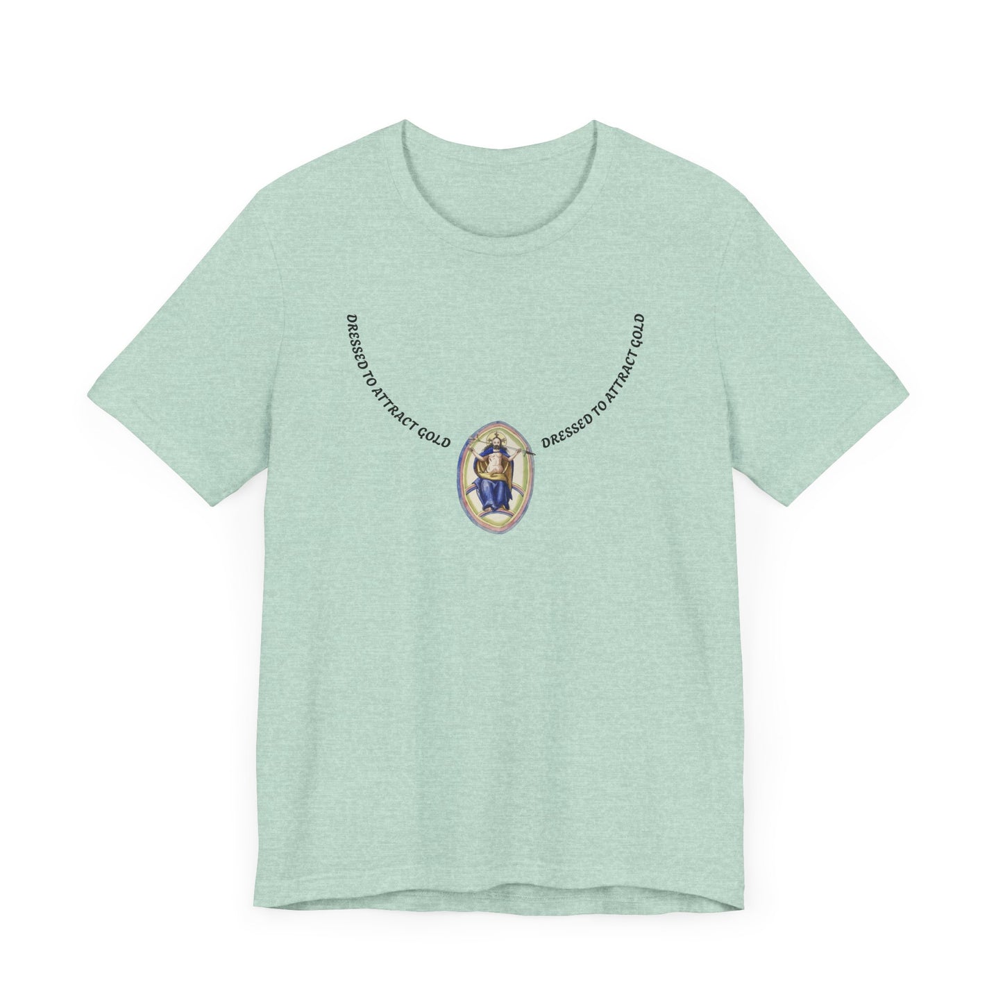 Dressed to attract gold , Alchemical Hermaphrodite Unisex T-shirt