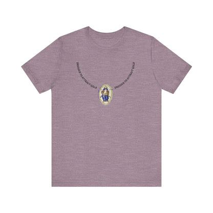 Dressed to attract gold , Alchemical Hermaphrodite Unisex T-shirt