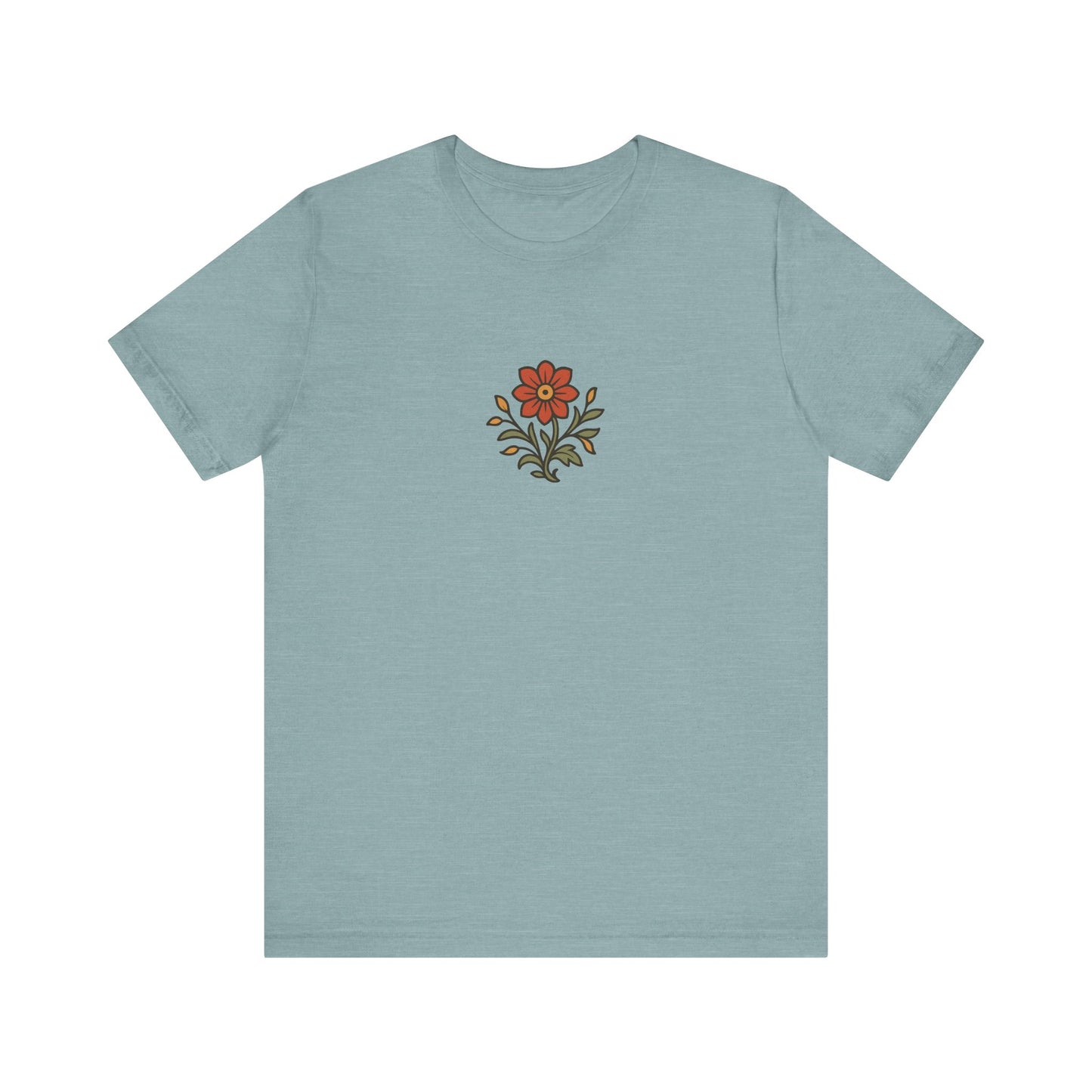 Folk Bloom Emblem, Original series, Medieval Art Tee