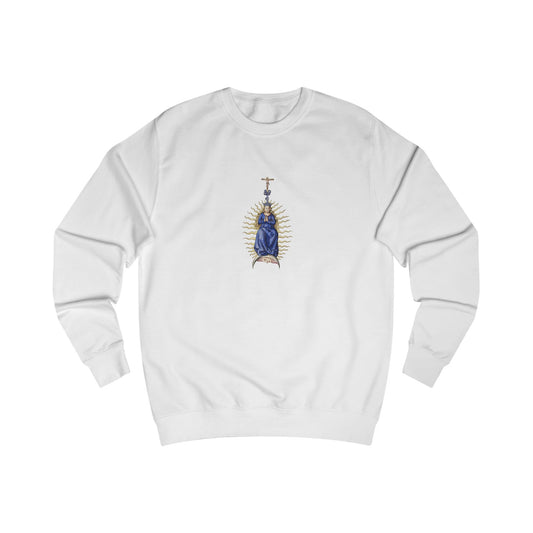 Spiritual Mary Graphic T-Shirt, Unisex Casual Sweatshirt