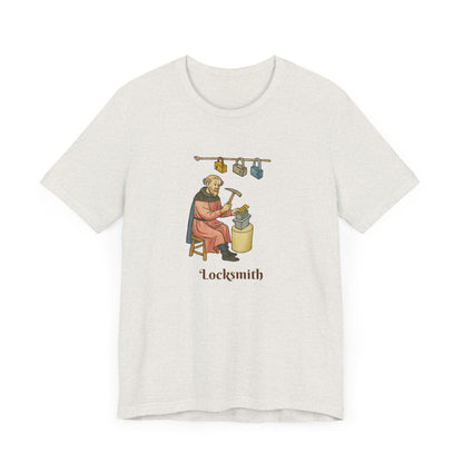 Medieval Career Series, The Locksmith Albrecht the Iron Guardian T-shirt