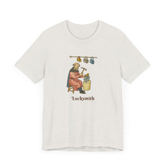 Medieval Career Series, The Locksmith Albrecht the Iron Guardian T-shirt