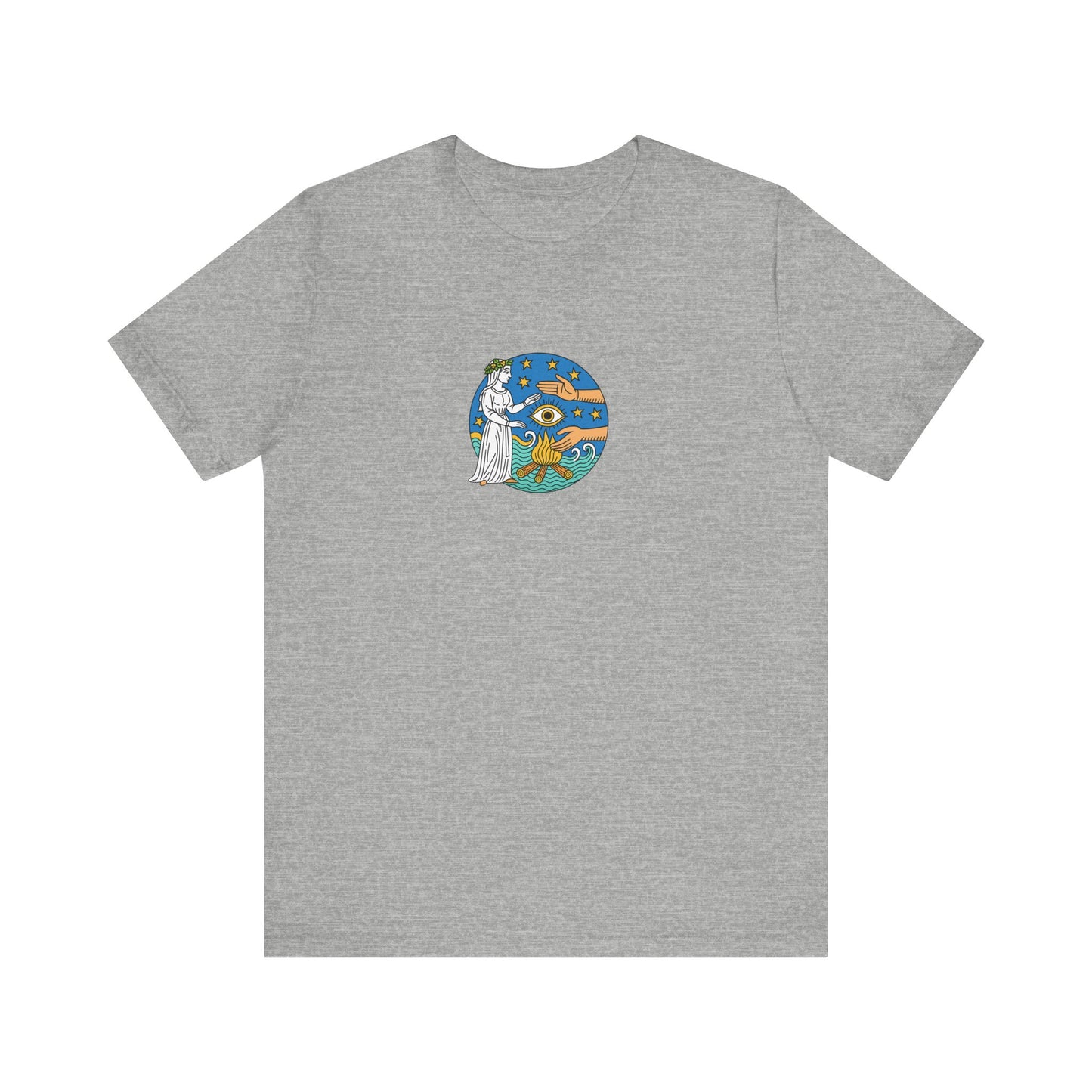 Medieval Mystic Rite of the Firewatcher LOGO T-shirt