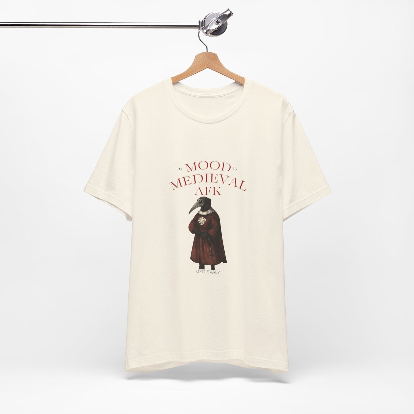 Hanseatic Art, Medieval Plague Doctor MOOD MEDIEVAL AFK Unisex Softstyle Tee