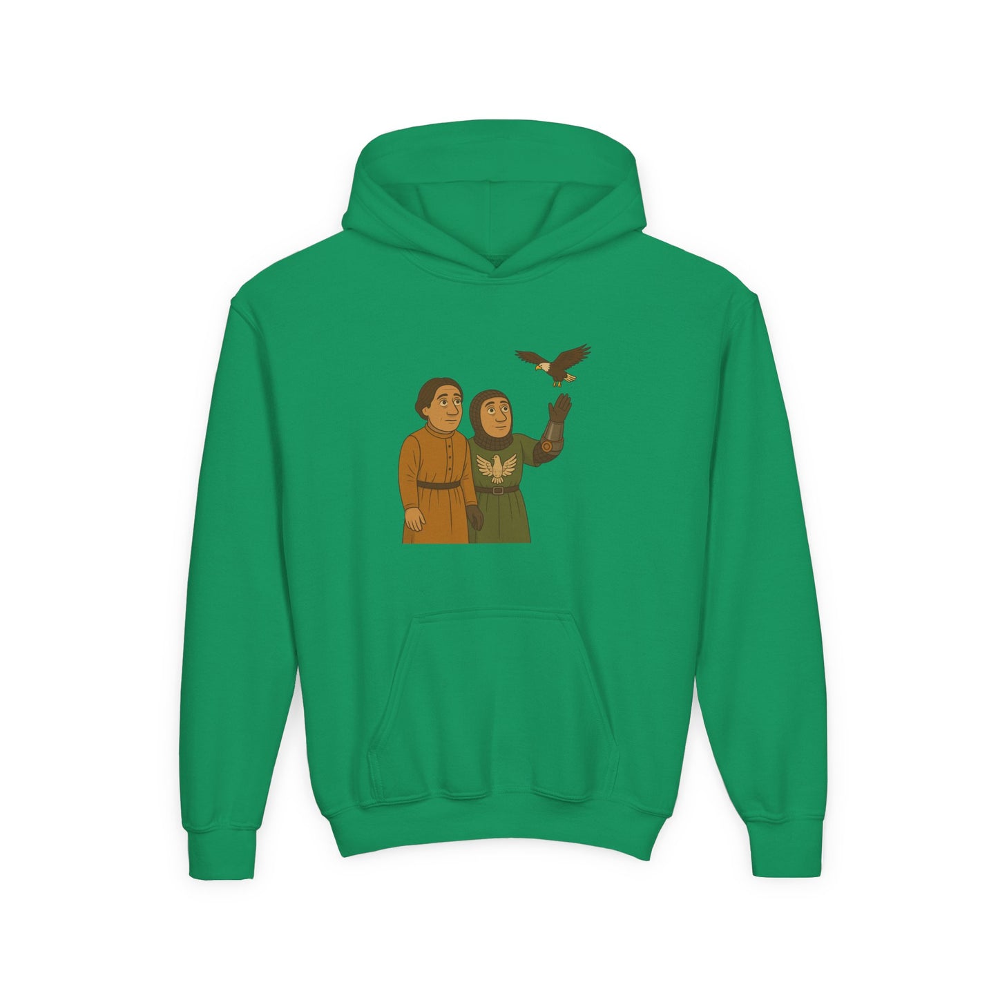Knight & Falcon - Medieval Cool Sweatshirt for Kids