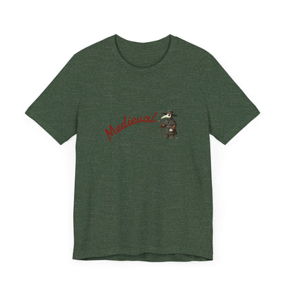 Medieval Mood Killer, Plague Doctor T-Shirt, Unisex Tee